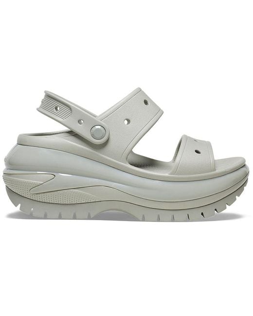 CROCSTM Metallic Mega Crush Sandals 'Elephant'