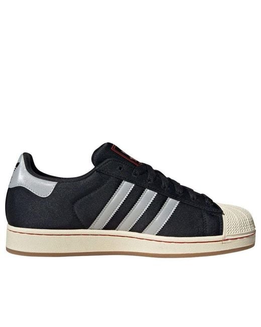 adidas gazelle silver green womens adidas Originals Superstar II Shoes, Core Black / Better Scarlet / Core Black / M 9.5 / W 10.5 main image 0