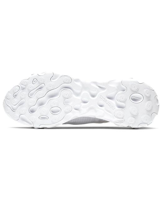 Nike White React Element 55 'Pure Platinum' for men