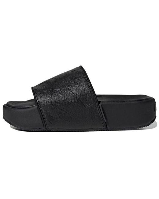 Adidas Black Y-3 Slide for men