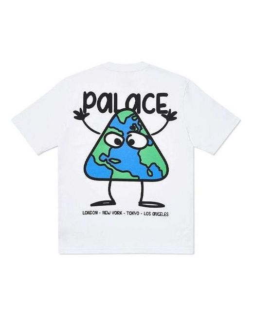 Palace Blue Globlerone T-Shirt for men