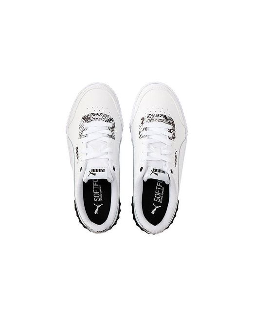PUMA White (Wmns) Carina Lift Casual Shoes For