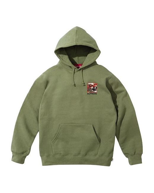 Supreme Green X Butthole Surfers Hooded Sweatshirt for men
