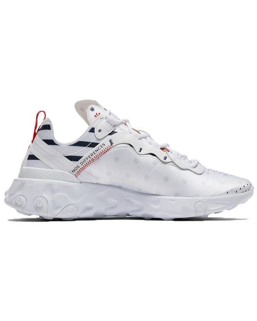 Nike White (Wmns) React Element 55 Premium 'Unit Totale'