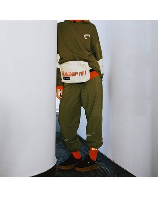 PUMA X Randomevent Woven Pants in Green for Men | Lyst UK