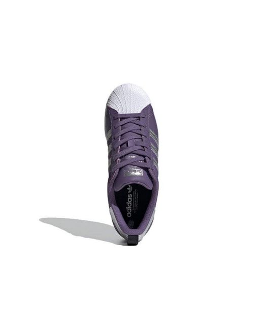 Adidas Purple (Wmns) Superstar 'Tech'