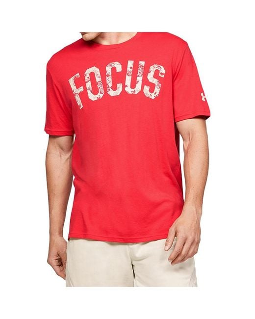 Under Armour Red Project Rock Training Sports for men