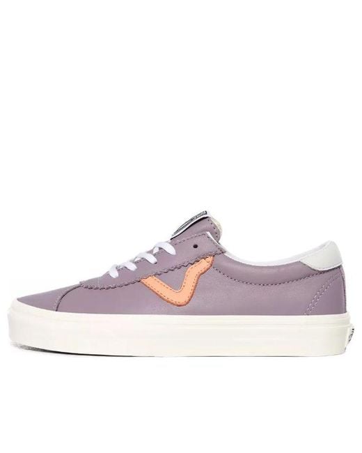 Vans Pink Sport Soft Leather for men