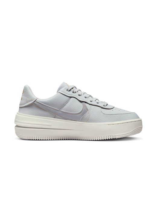 Nike White (Wmns) Af1 Plt.Af.Orm 'Photon Dust Team Sail'