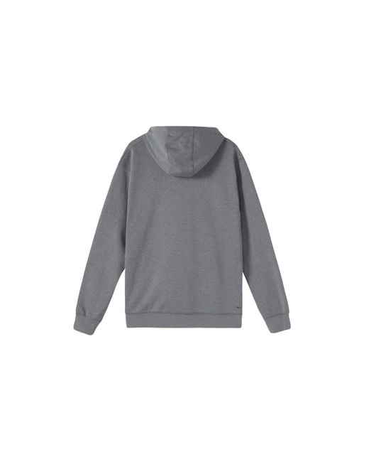 Nike Gray Jordan Casual Sports Logo Pullover Long Sleeves for men