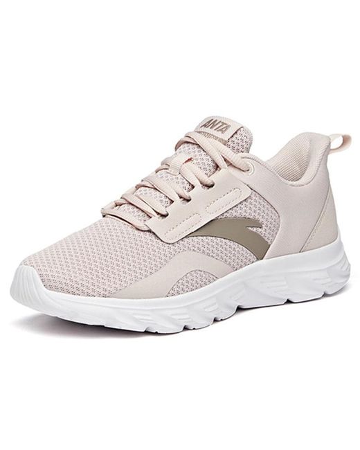 Anta White (Wmns) Life Series Sneakers 'Lotus'