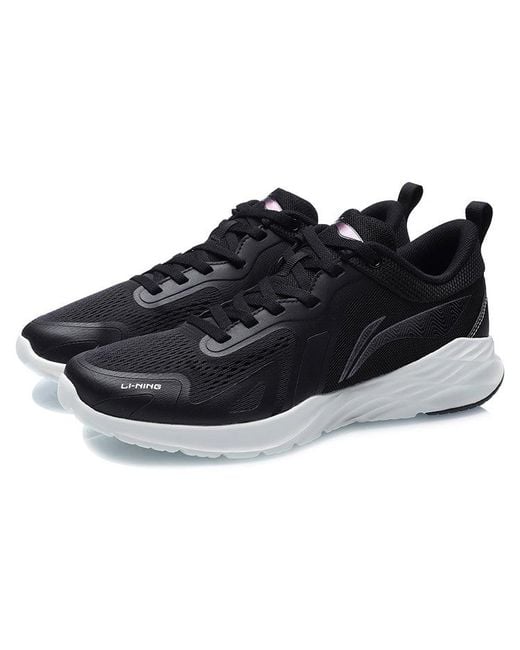Li-ning Black Running Shoes for men