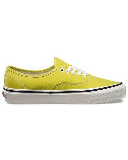 Vans Yellow Authentic 44 Dx 'Mineral' for men