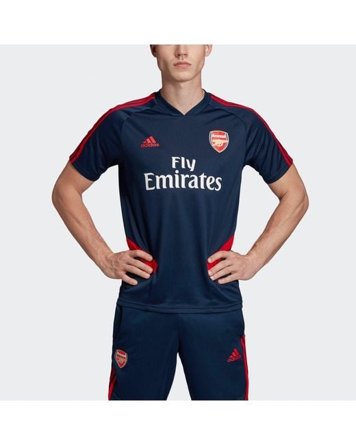 Adidas Blue Arsenal Tr Jersey for men