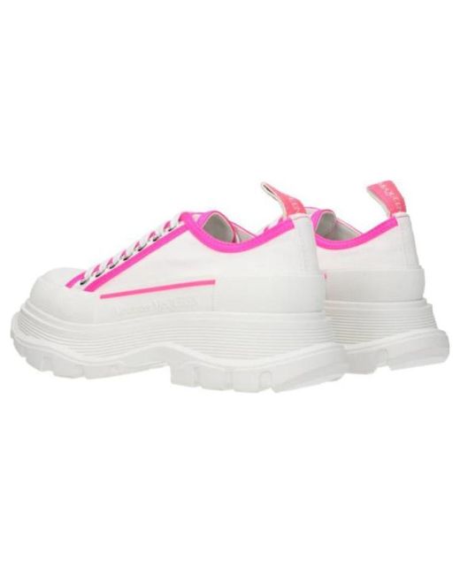 McQueen Pink (Wmns) Tread Slick Lace Up Neon'