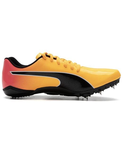 PUMA Yellow Evospeed Prep Sprint 3 'Sun Stream' for men