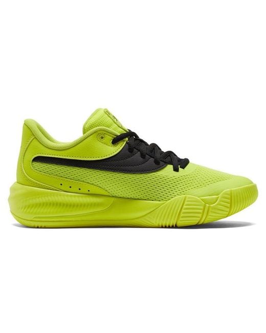 PUMA Yellow Triple Basketball Glow' for men