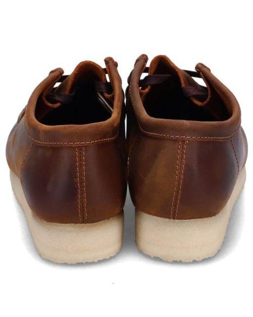 Clarks Brown Wallabee 'Beeswax' for men