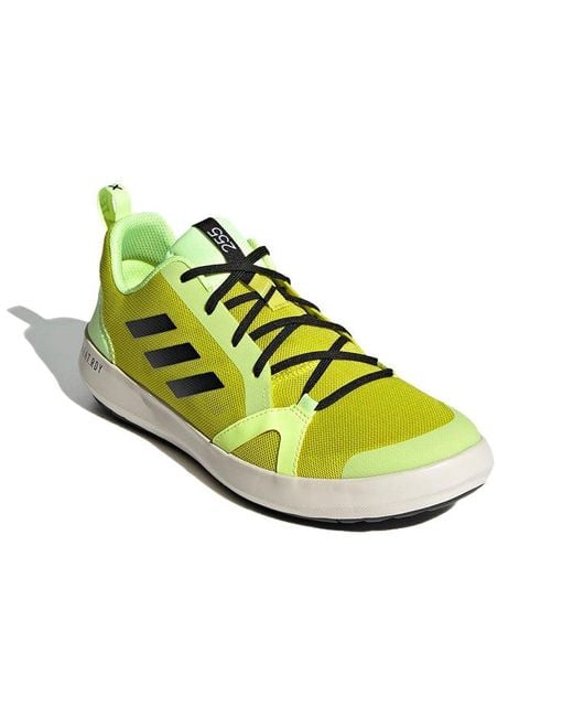 Adidas Green Terrex Climacool Boat 'Fluorescent' for men