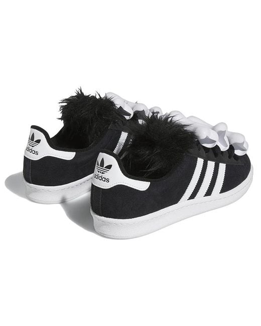 Adidas Black X Jeremy Scott Campus 80S 'Bones for men