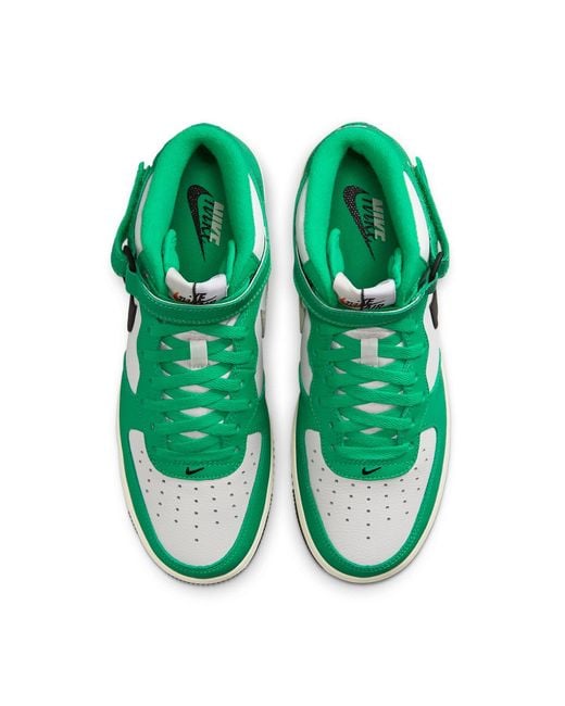 Nike Green Air Force 1 Mid 07 Lv8 'Split Stadium' for men