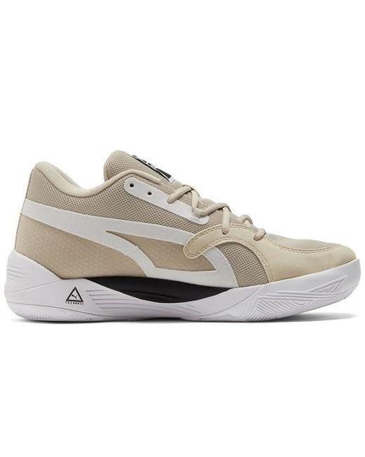PUMA Brown Trc Blaze Court 'Nimbus Cloud' for men