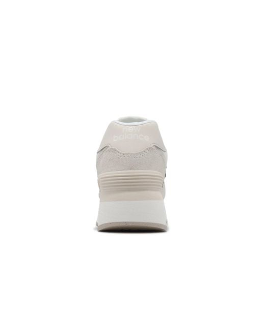 New Balance White (Wmns) 574+ 'Sea Salt Turtledove'