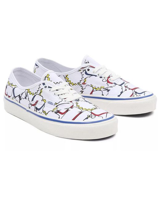 Vans White Anaheim Factory Authentic 44 Dx for men