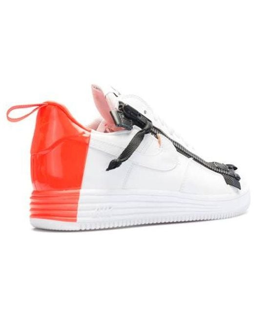 Nike White Acronym X Lunar Force 1 Sp 'Zip' for men