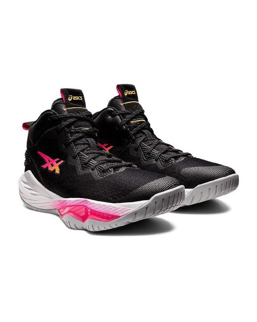 Asics Black Nova Surge 2 Glow' for men