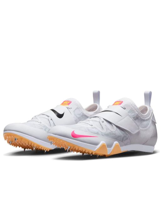 Nike White Pole Vault Elite Hyper' for men