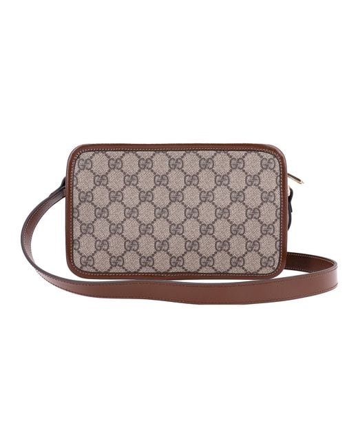 Gucci Brown (Wmns) Mini Bag With Interlocking G