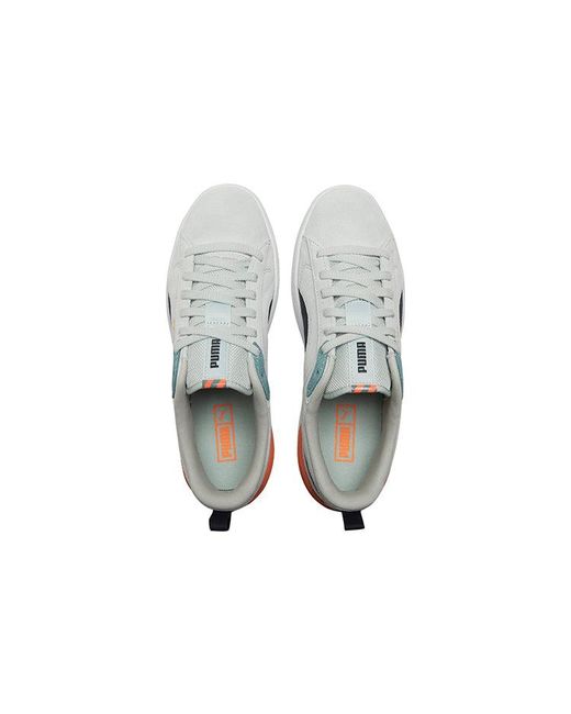PUMA White Suede Bloc 'Ice Flow Parisian Night' for men