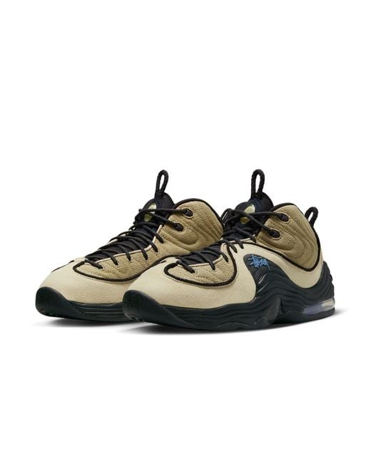 Nike Black X Stussy Air Penny 2 'Fossil' for men
