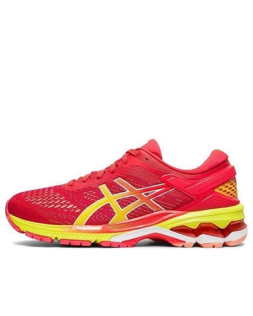 Asics Red Gel-kayano 26 Running Shoes