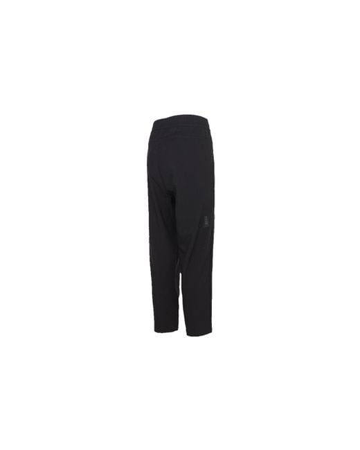 Adidas Black Wj Pnt Wv Warm Series Training Sports Woven Long Pants for men
