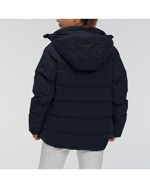 Under Armour Blue (Wmns) Logo Training Hooded Down Jacket
