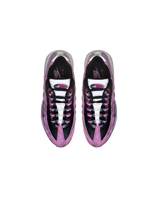 Nike Purple Air Max 95 Premium 'Flame Powder' for men