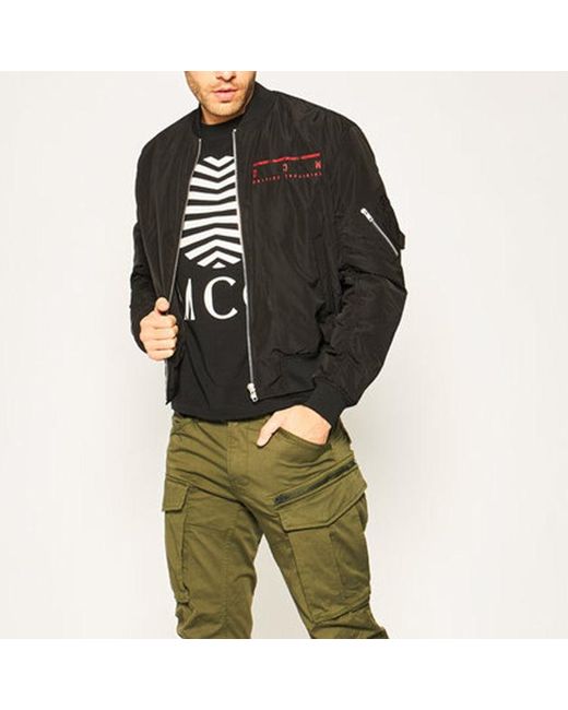 McQueen Black Logo Printing T-Shirt for men