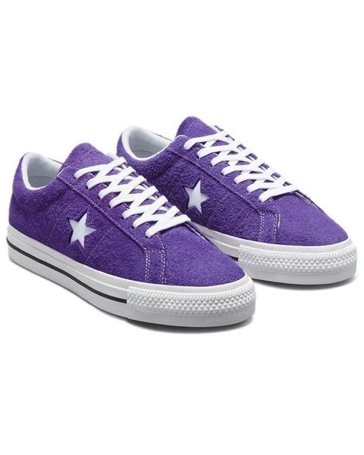 Converse Purple One Star Low 'Court' for men