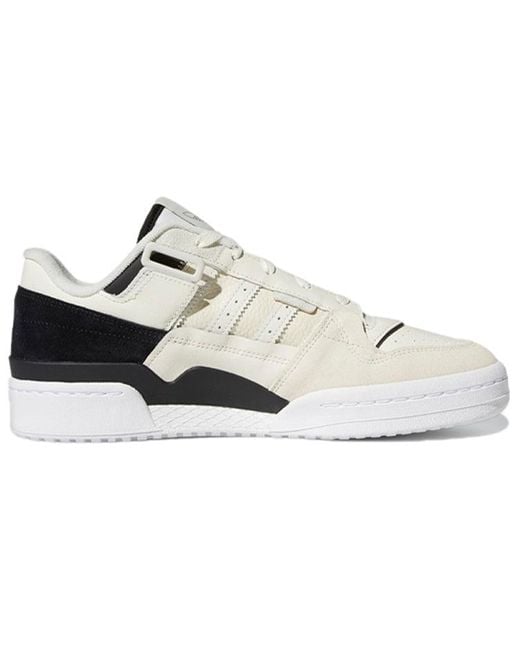 Adidas White Forum Exhibit Low 'Off' for men