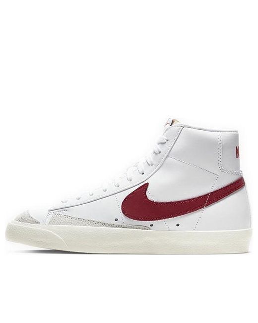 Nike White (Wmns) Blazer '77 Vintage Mid Worn Brick'