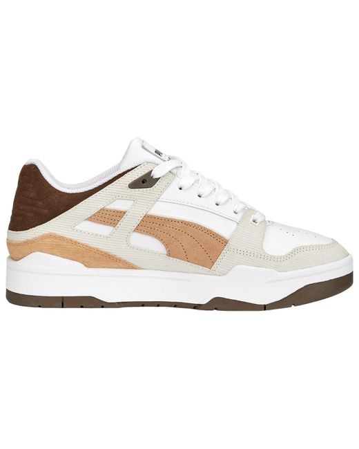 PUMA White Slipstream Cord 'Dusty Tan' for men