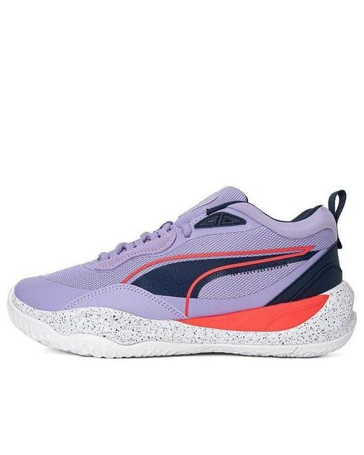 PUMA Blue Playmaker Pro Splatter 'Vivid Viola' for men