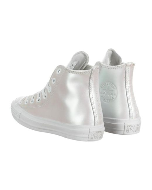 Converse White (Wmns) Chuck Taylor All Star Iridescent Leather
