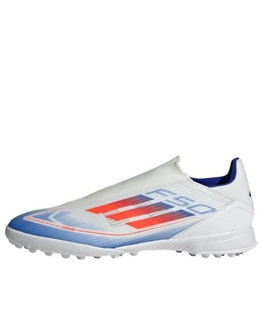 Adidas White F50 'Cloud Solar Lucid' for men