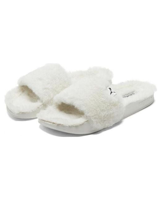 PUMA White (Wmns) Leadcat 20 Ylm Sports Slippers