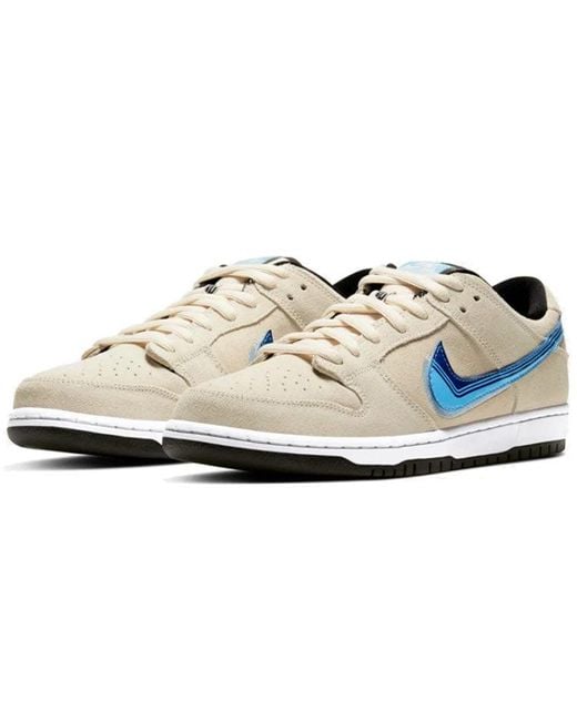 Nike White Sb Dunk Low 'Truck It' for men