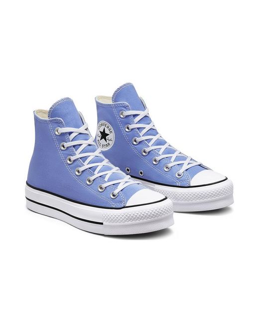 Converse Blue (Wmns) Chuck Taylor All Star Lift Platform Seasonal Color High Top 'Royal Pulse'
