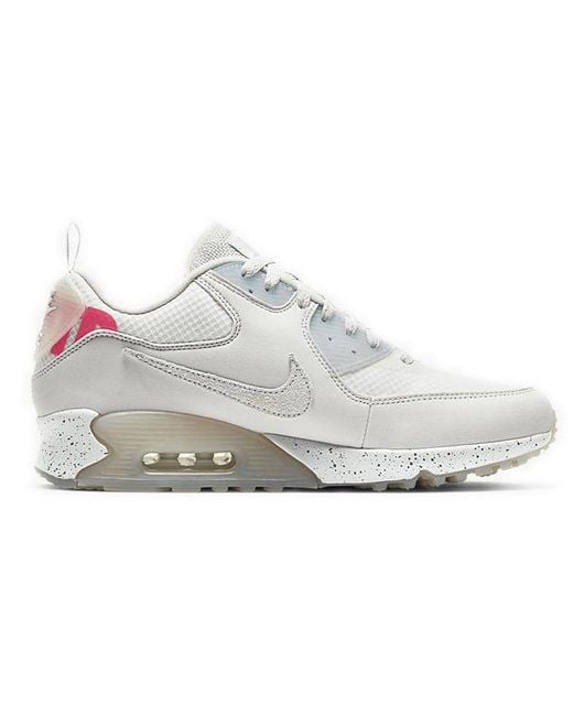 Nike White X Undefeated Air Max 90 'Platinum Tint' for men